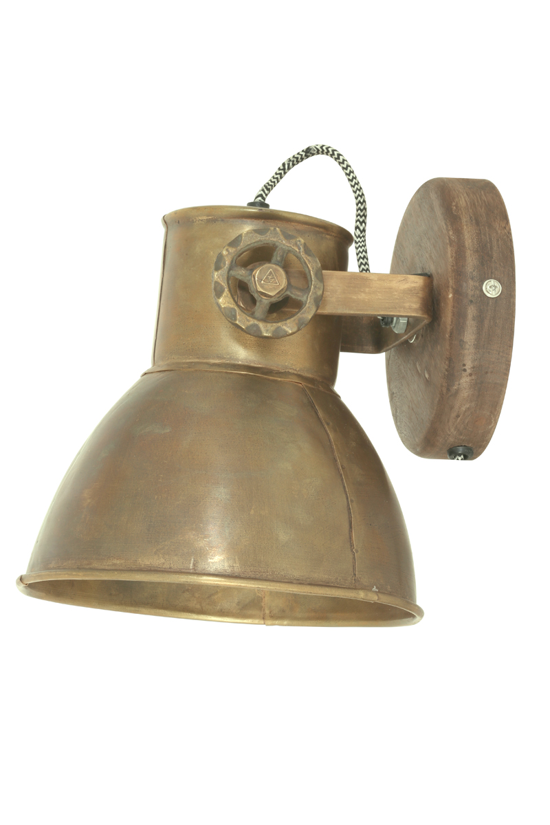 Applique murale marron classique or Light & Living Elay – Image 2