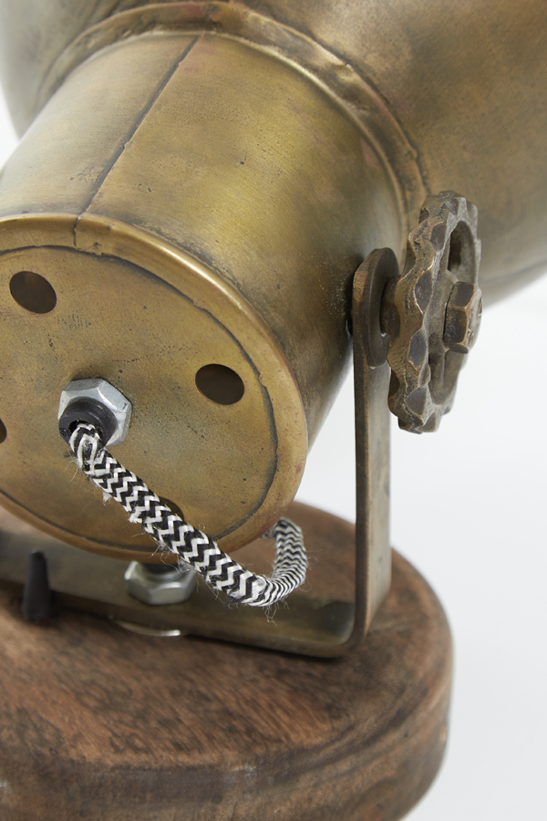 Applique murale marron classique or Light & Living Elay – Image 7