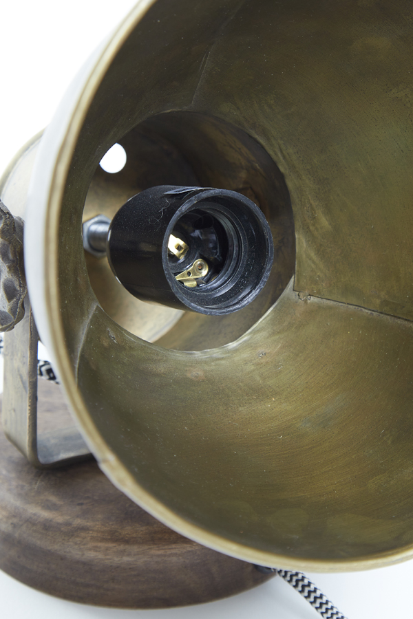 Applique murale marron classique or Light & Living Elay – Image 8