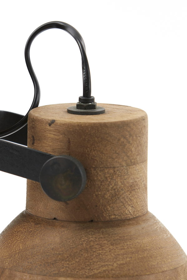 Applique murale en bois marron Light & Living Ilanio – Image 5