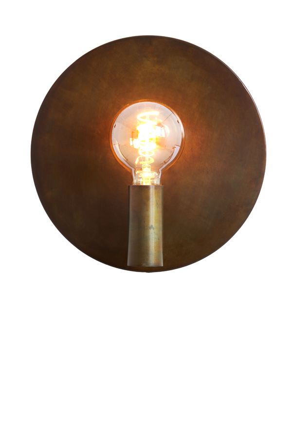Applique murale ronde classique en bronze Light & Living Disc – Image 9