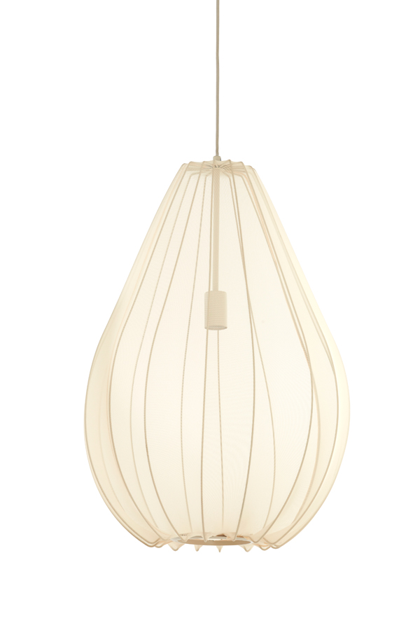 Suspension transparente couleur sable Light & Living Itela – Image 10