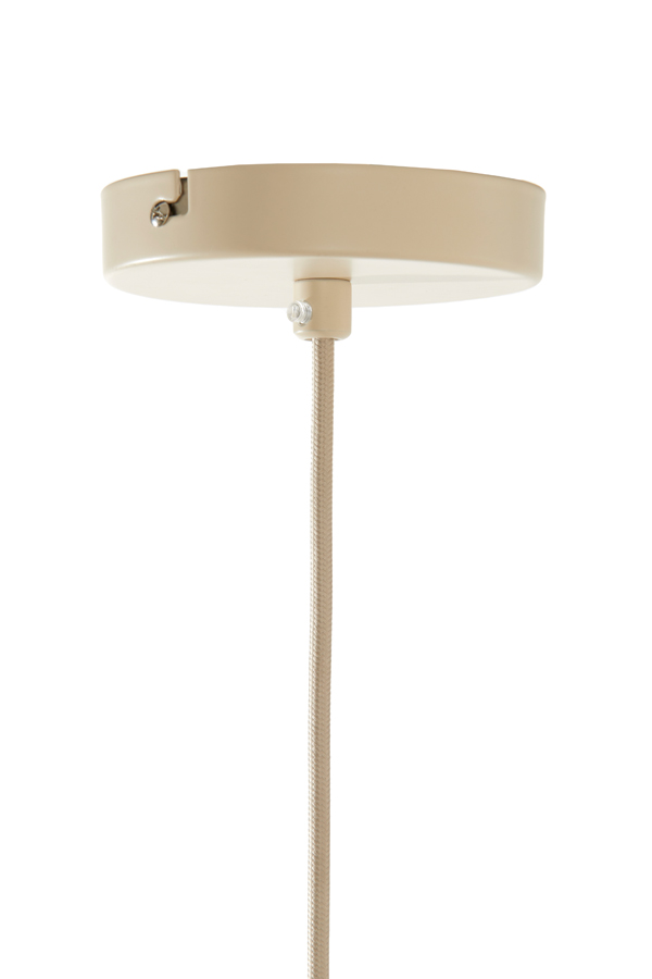 Suspension transparente couleur sable Light & Living Itela – Image 17