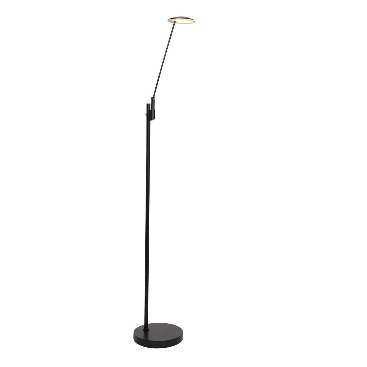 Lampadaire métal argenté LED Steinhauer Daphne – Image 2