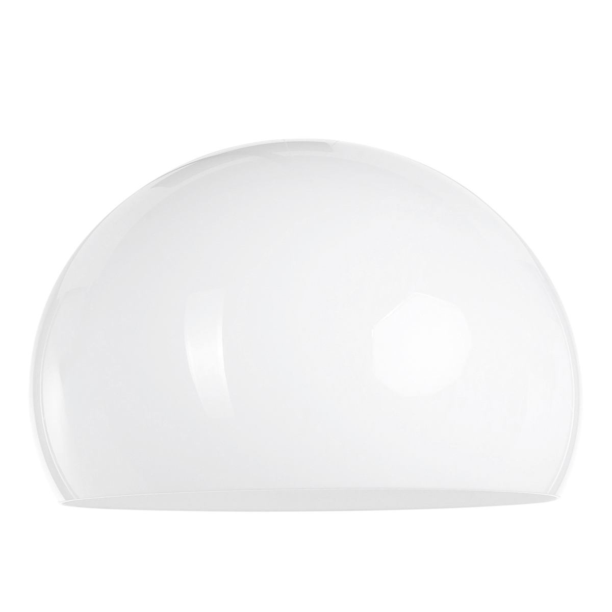 Lampadaire arc moderne noir avec globe blanc Mexlite Solva – Image 5