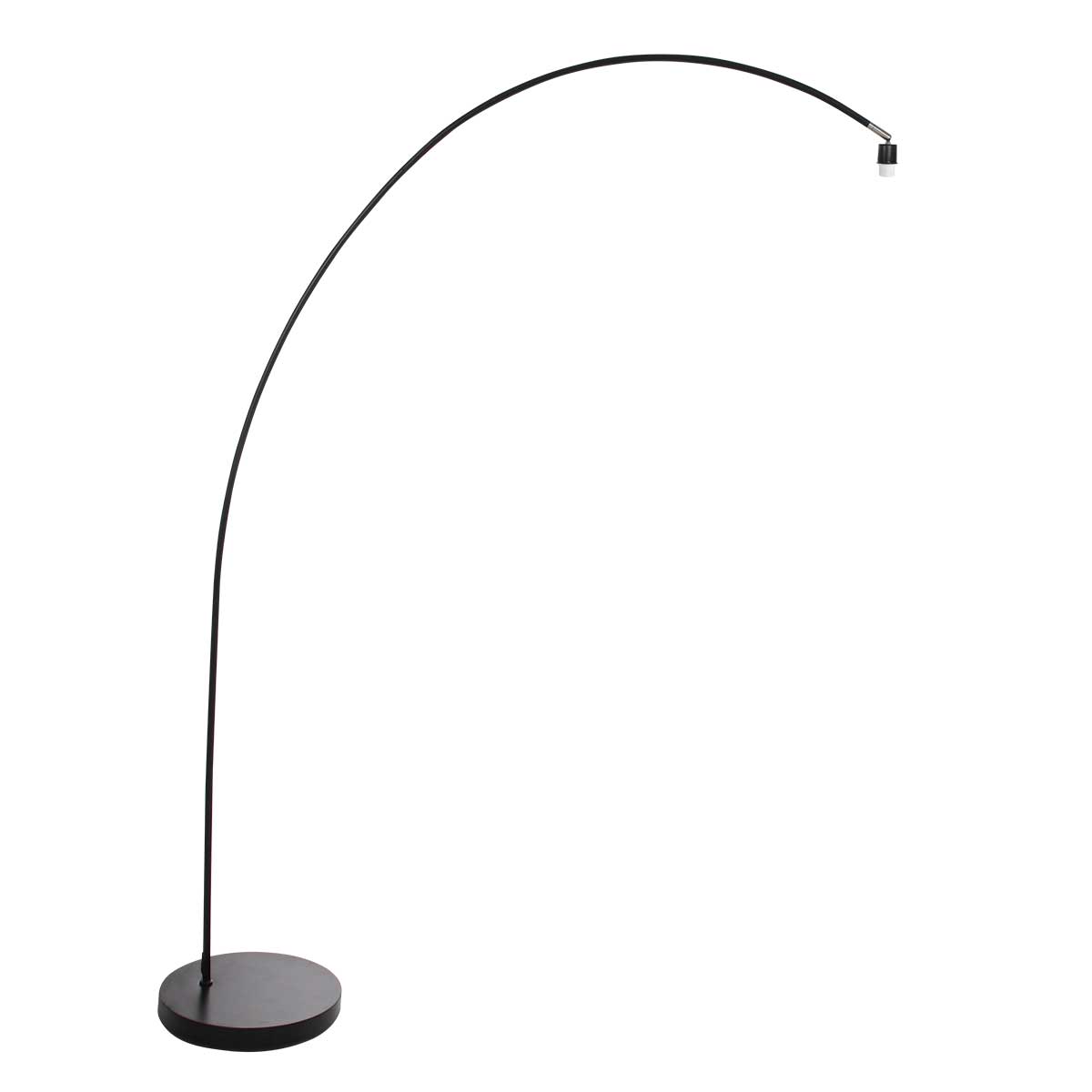 Lampadaire arc noir avec abat-jour vert Mexlite Solva – Image 9