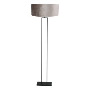 lampadaire-industriel-noir-avec-abat-jour-gris-steinhauer-stang-3847zw