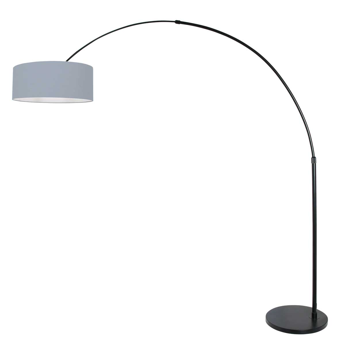 Lampe arc moderne noire Steinhauer Sparkled Light – Image 2
