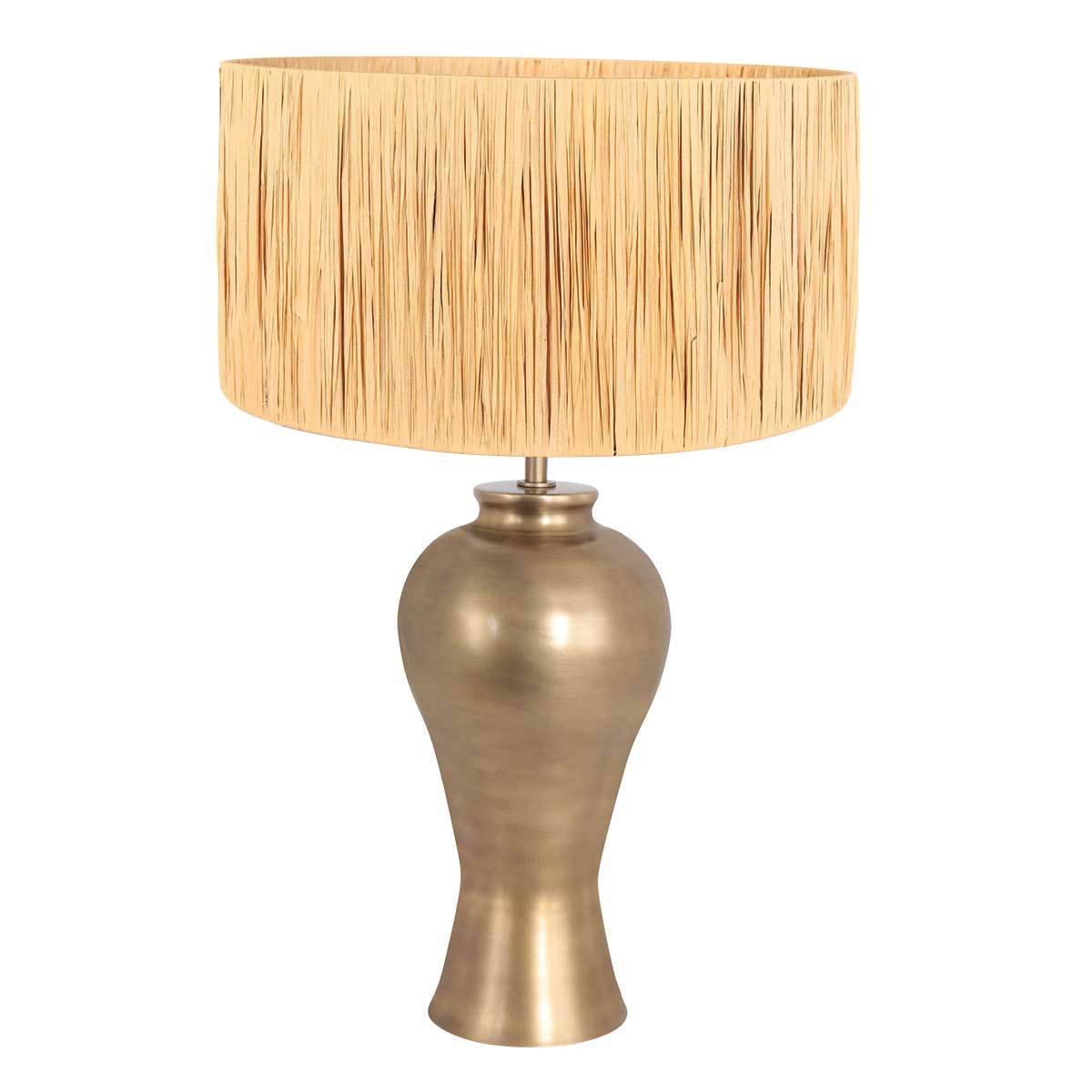 Lampe de table classique en métal Steinhauer Brass – Image 2