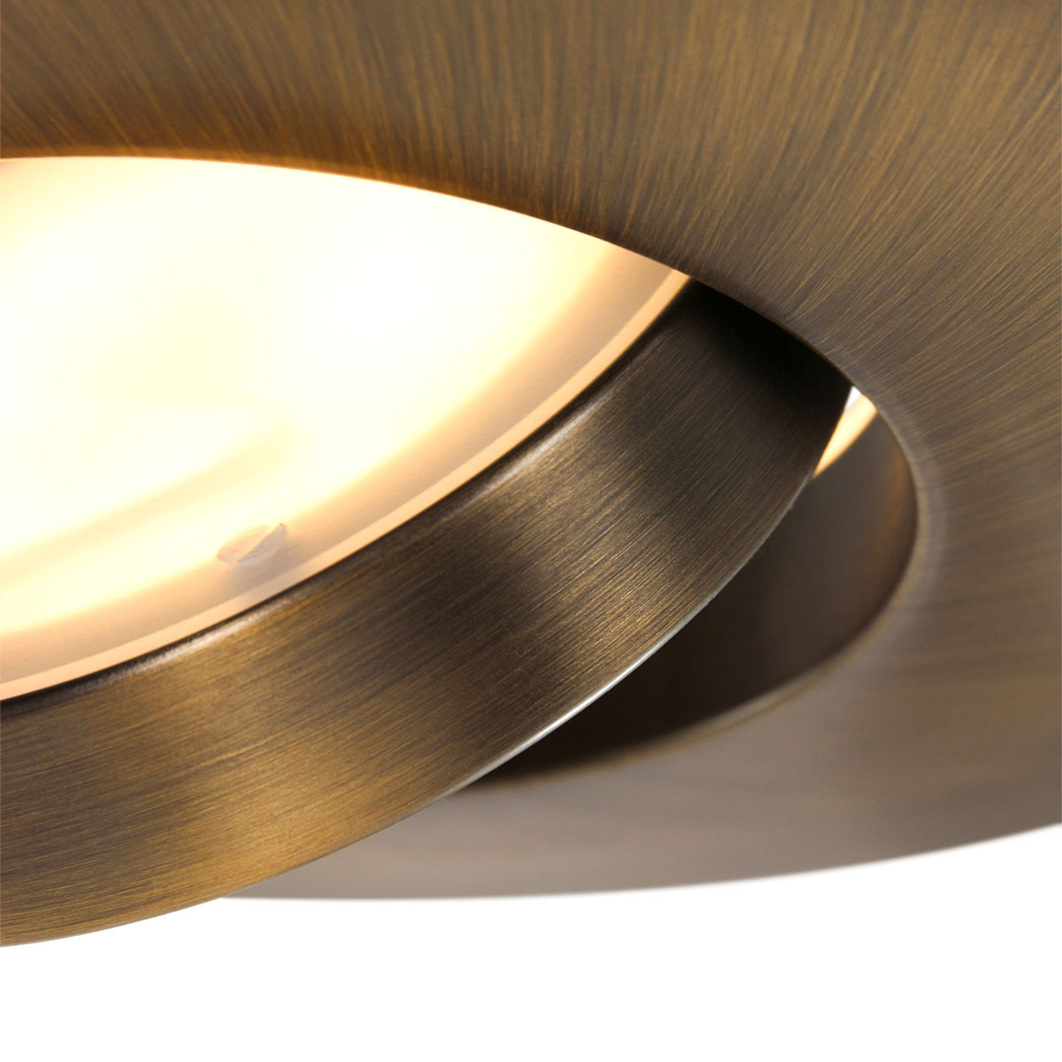 Lampadaire classique en métal bronze Steinhauer Zenith LED – Image 5
