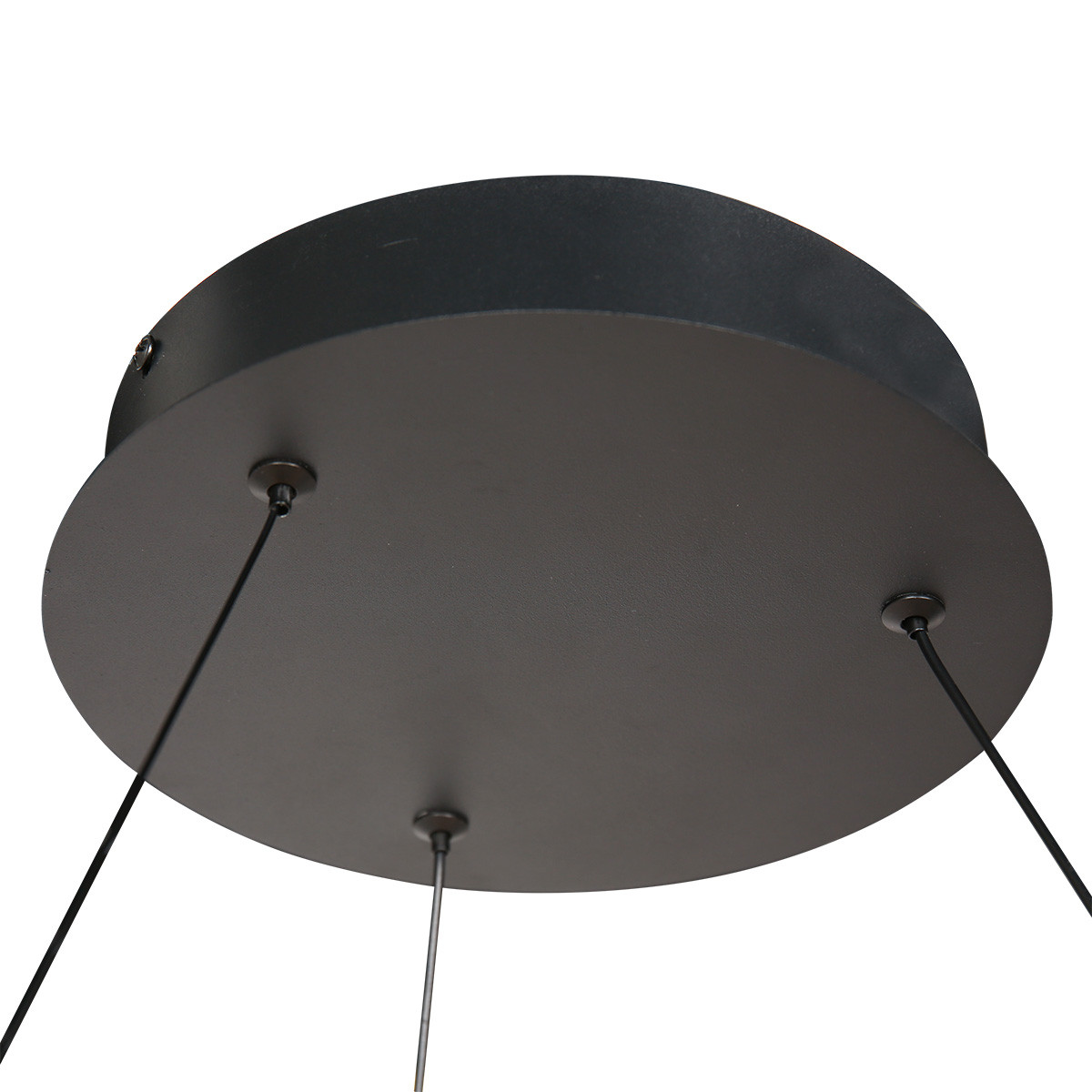 Suspension moderne noire avec éclairage LED Steinhauer Ringlux – Image 6