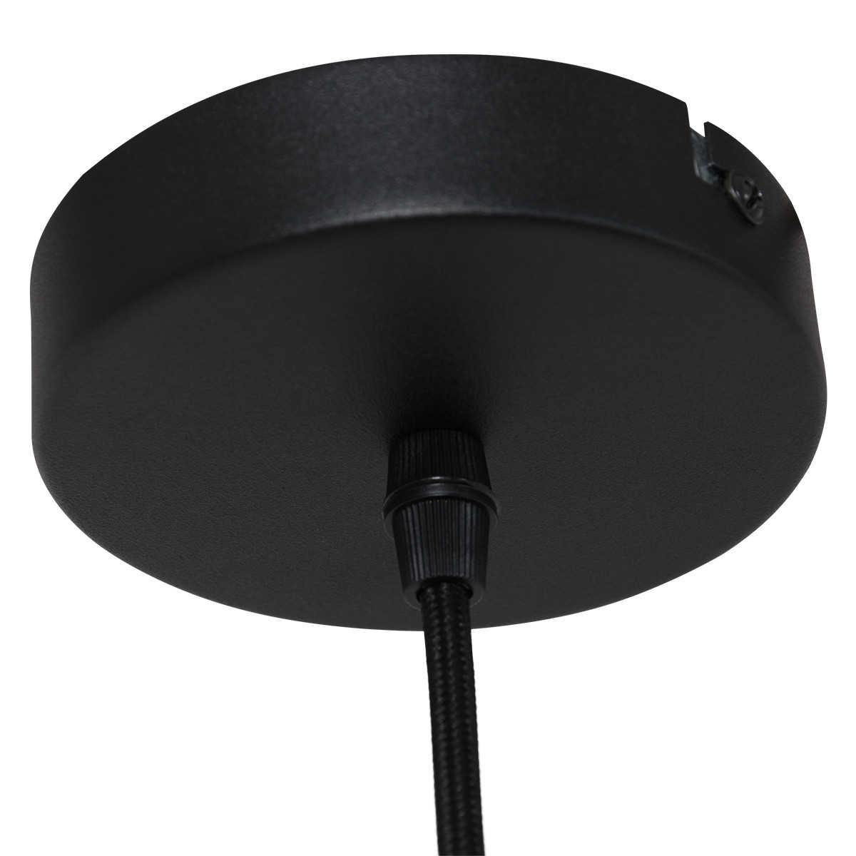 Suspension bohémienne / orientale blanche tissée à la main Anne Light & Home Marrakesch – Image 5