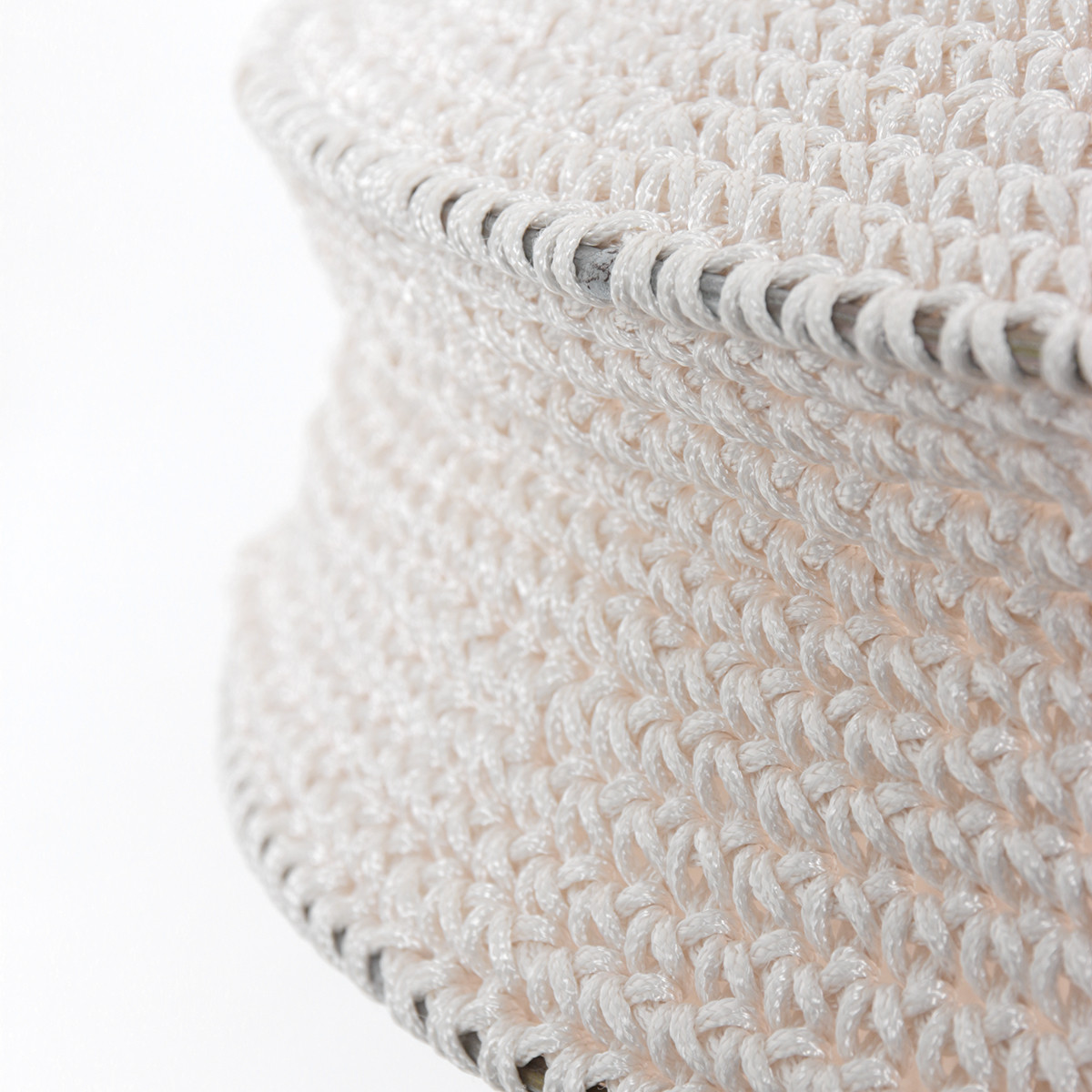 Suspension bohémienne / orientale blanche tissée à la main Anne Light & Home Marrakesch – Image 10