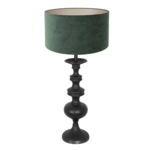 schemertafellamp-met-groene-velvet-kap-tafellamp-anne-light-home-lyons-groen-en-zwart-3487zw