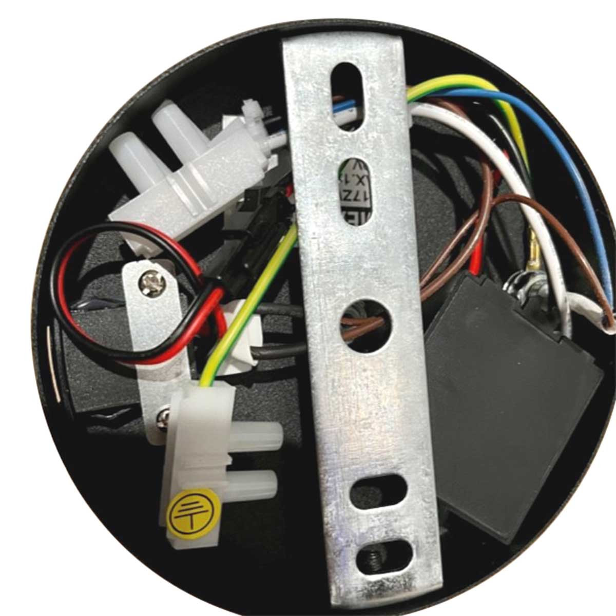 Applique murale tendance noire avec connexion USB Mexlite Upround – Image 5