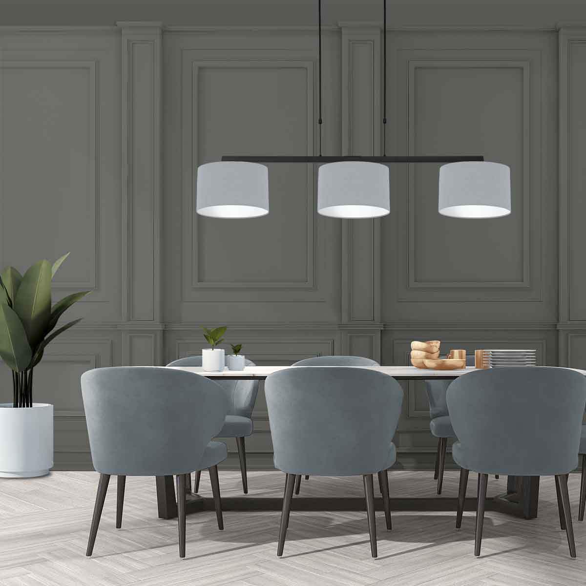 Suspension 3-lumières Steinhauer Stang – Image 3