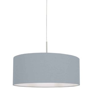 suspension-avec-abat-jour-bleu-steinhauer-sparkled-light-3993st