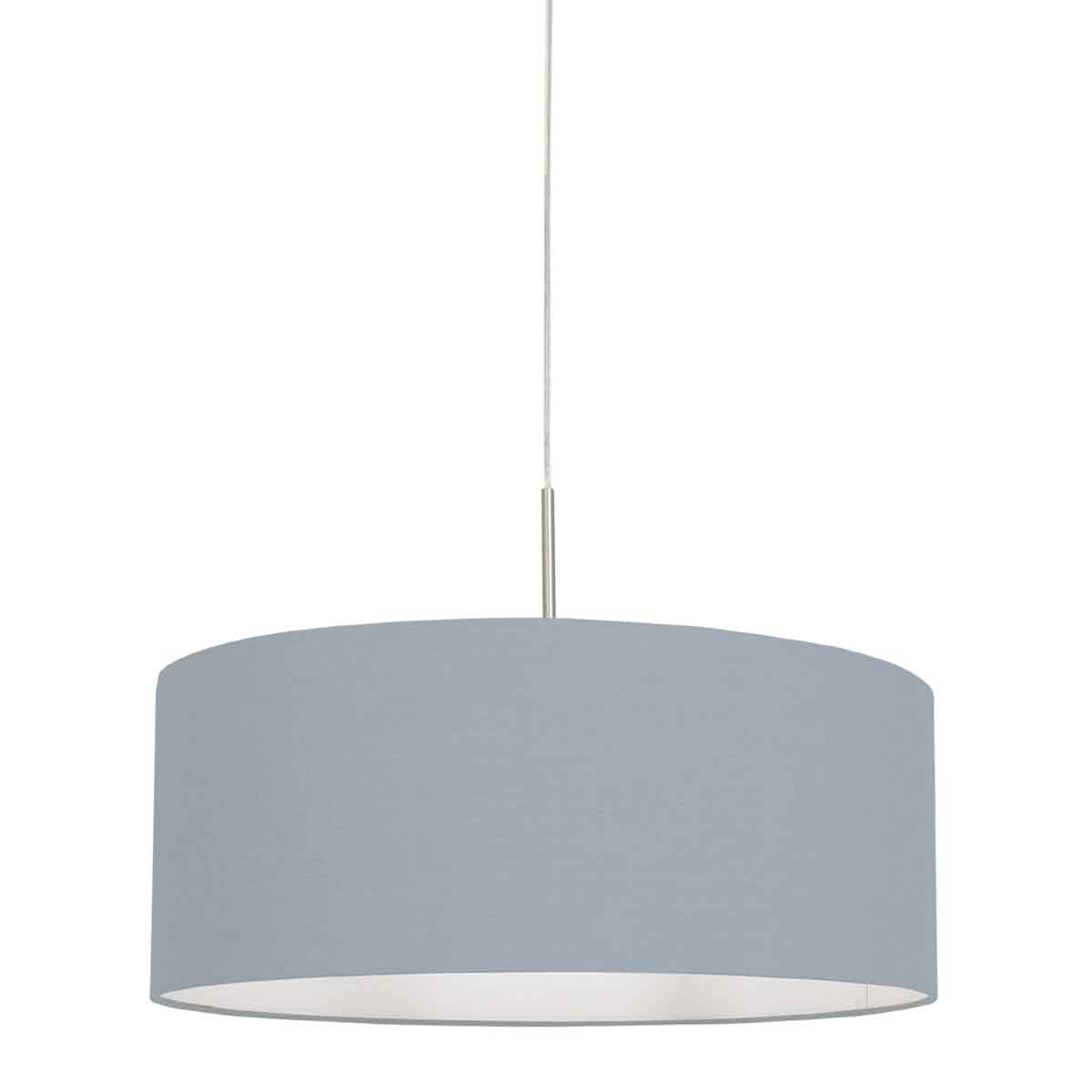 suspension-avec-abat-jour-bleu-steinhauer-sparkled-light-3993st