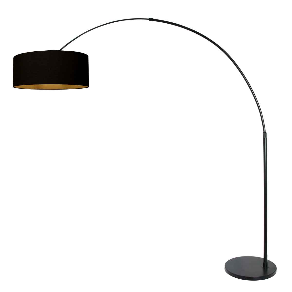 Lampadaire arc noir Steinhauer Sparkled Light – Image 2