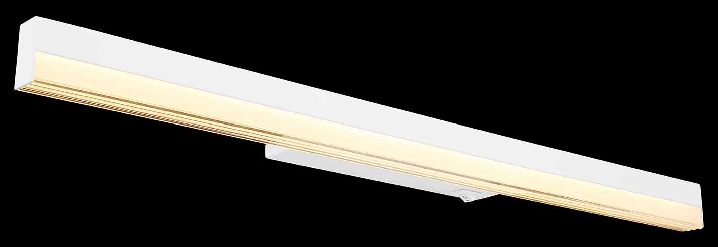 Applique murale moderne blanche allongée Globo Sallo – Image 3