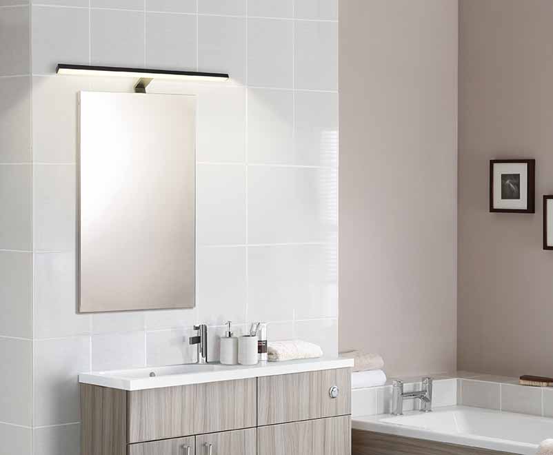 Applique murale moderne en barre noire Globo Jaime – Image 3