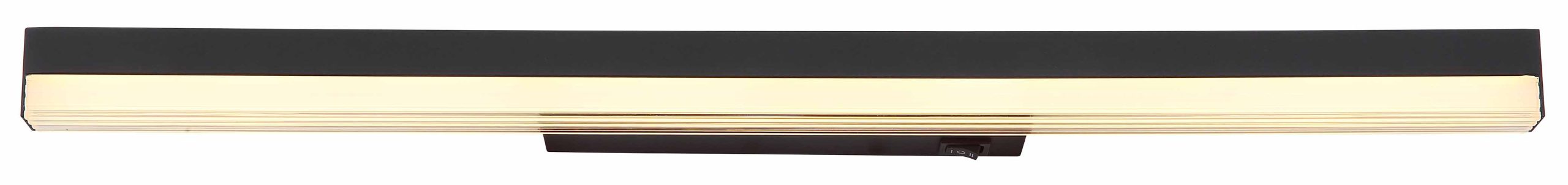 Applique murale moderne en barre noire Globo Sallo – Image 2