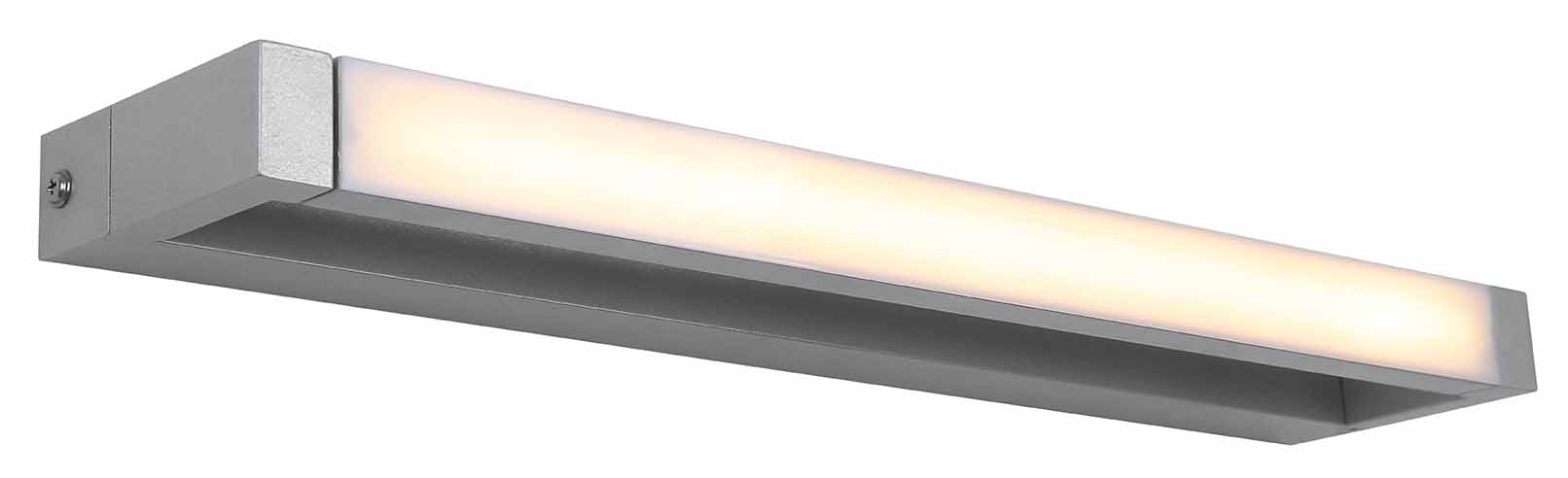 Applique murale moderne en métal argenté Globo Susi – Image 3