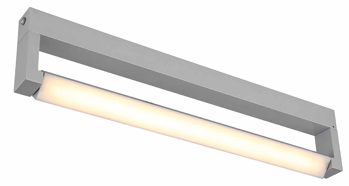 Applique murale moderne en métal argenté Globo Susi – Image 4