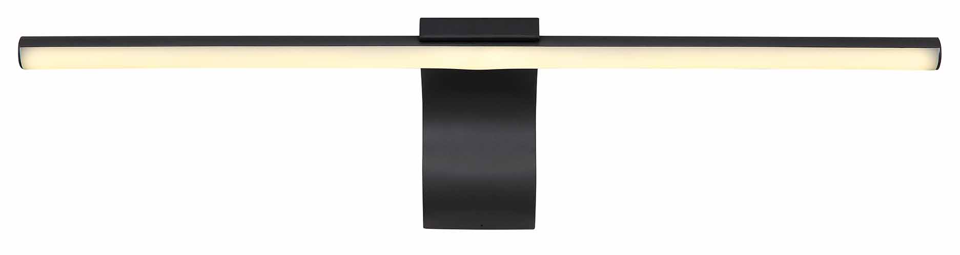 Applique murale moderne noire en métal Globo Pepe – Image 2