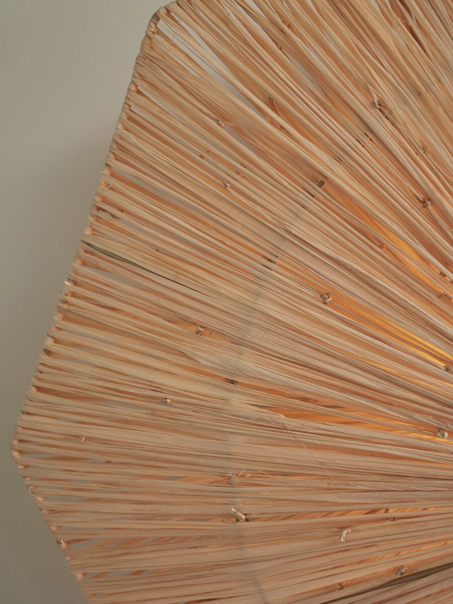 Applique murale octogonale raphia naturel L GOOD&MOJO Panama – Image 8