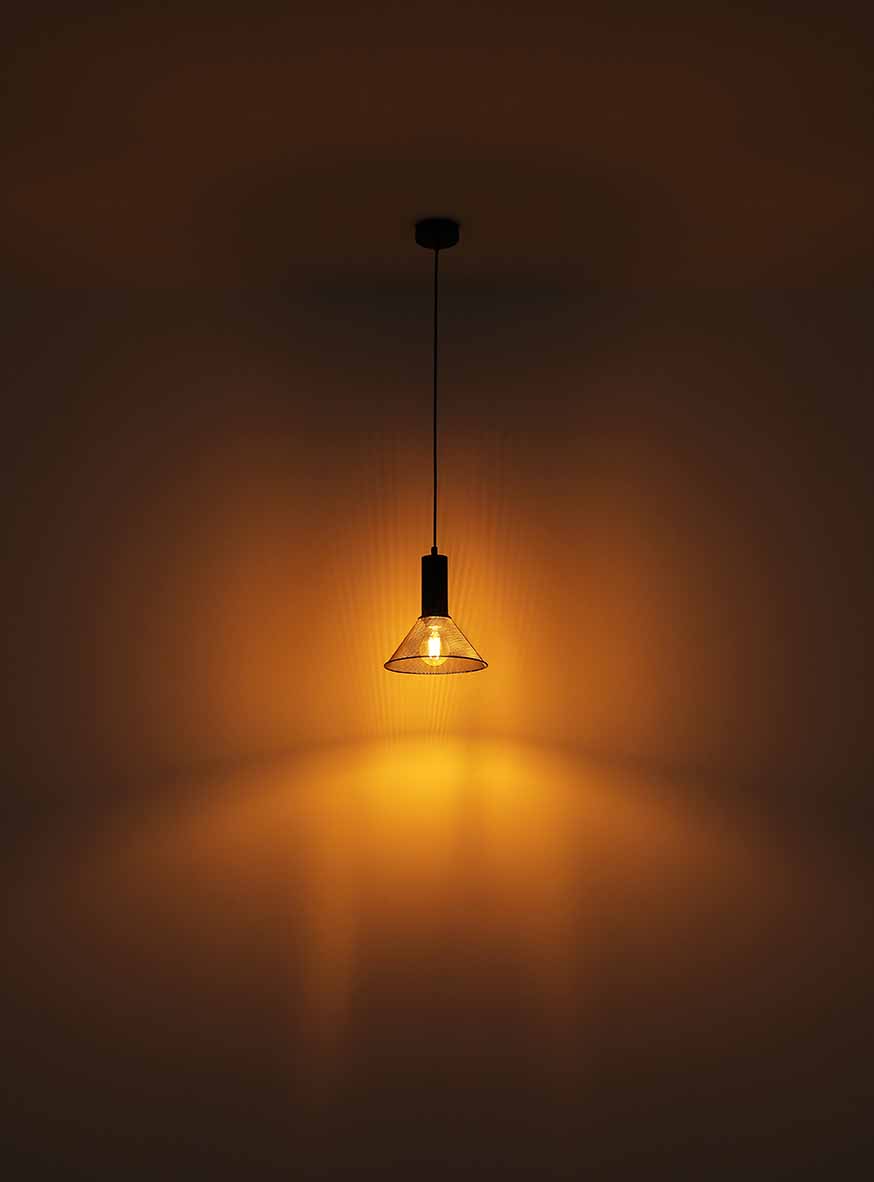 Applique murale rétro noire en métal Globo Jedd – Image 3