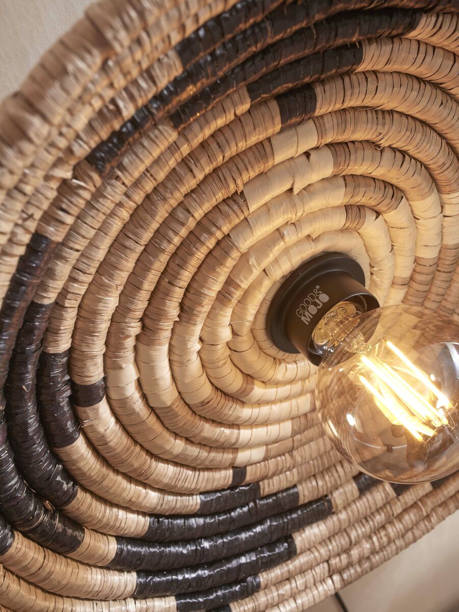 Applique murale rotin bohémien naturel/noir GOOD&MOJO Andros – Image 5