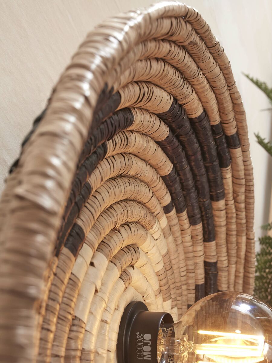 Applique murale rotin bohémien naturel/noir GOOD&MOJO Andros – Image 8