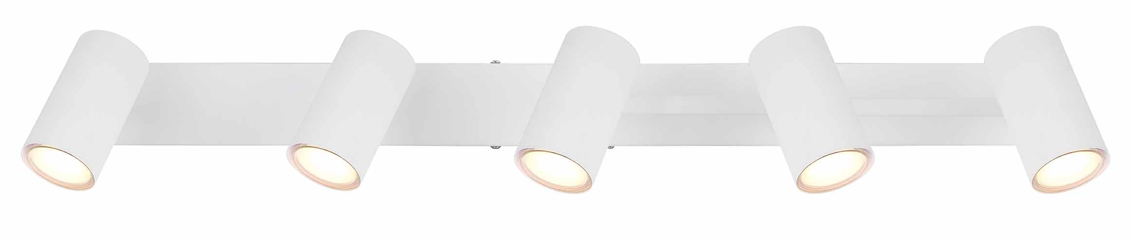 Barre blanche 5 spots Globo Robby – Image 3