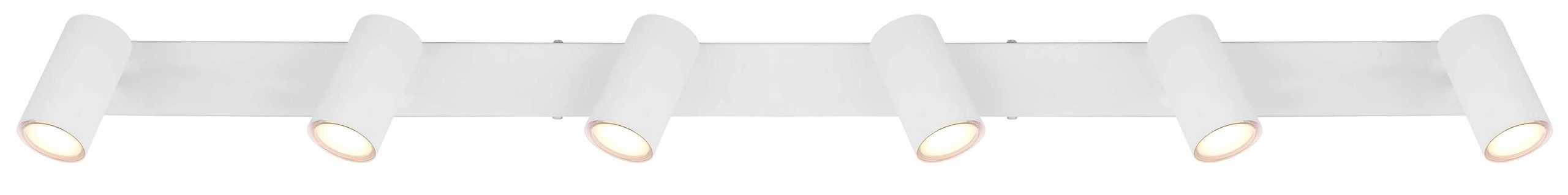 Barre blanche 6 spots Globo Robby – Image 3