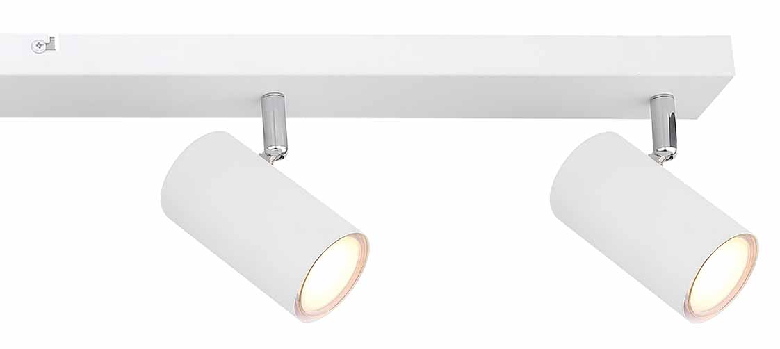 Barre blanche 6 spots Globo Robby – Image 4