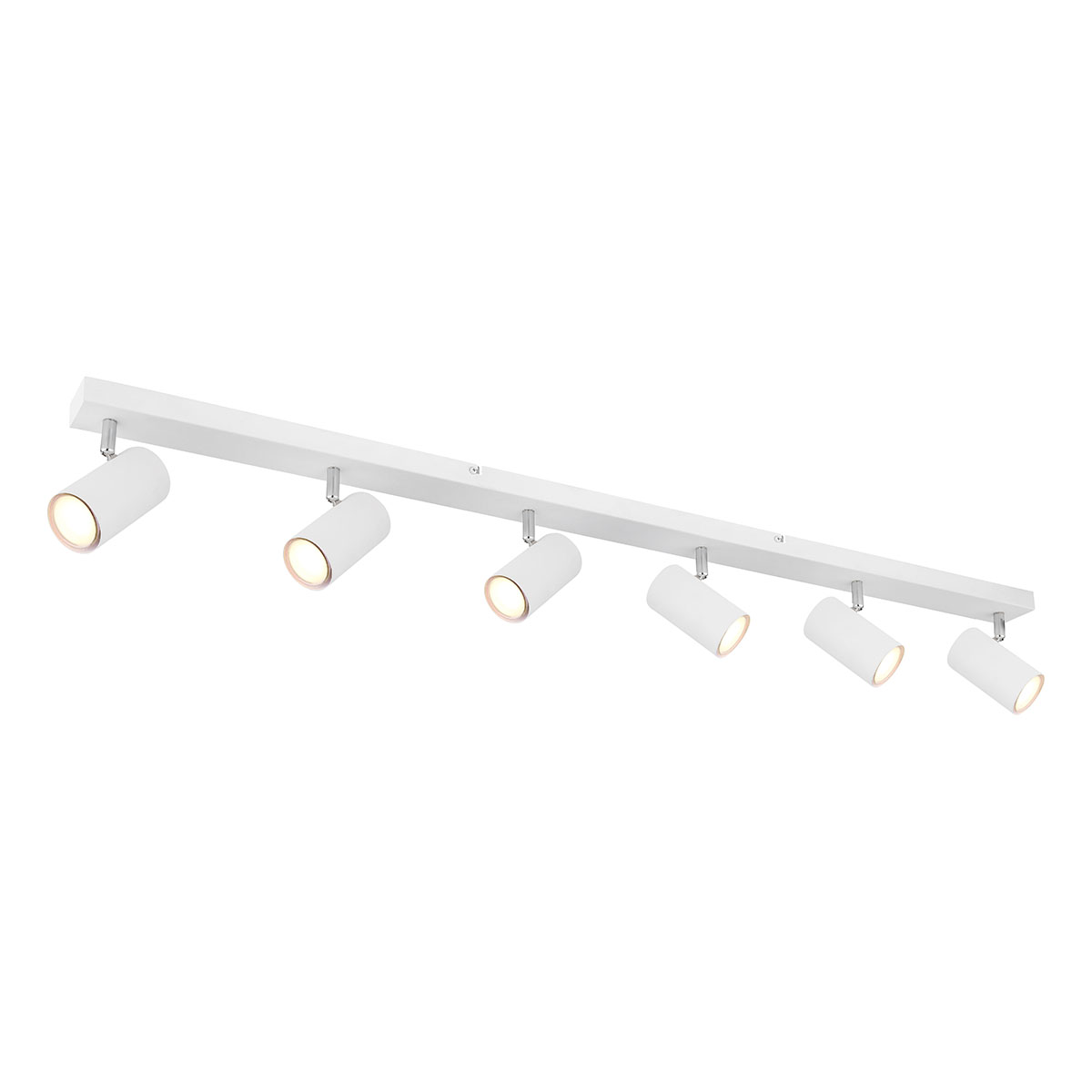 barre-blanche-6-spots-globo-robby-57911-6dw