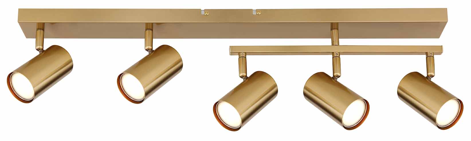Barre dorée 5 spots Globo Robby – Image 2
