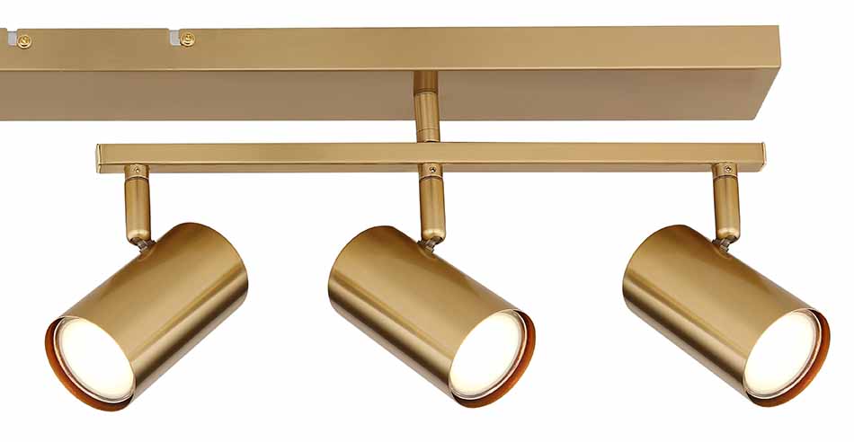 Barre dorée 5 spots Globo Robby – Image 4