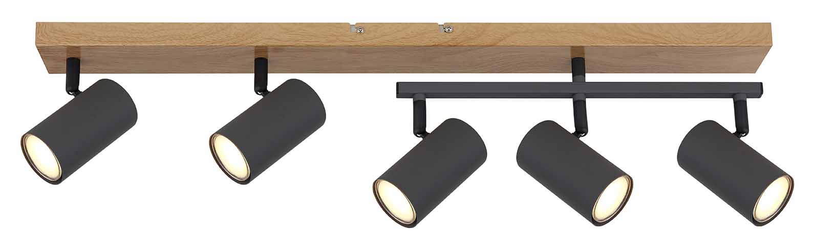 Barre naturelle 5 spots Globo Robby – Image 2