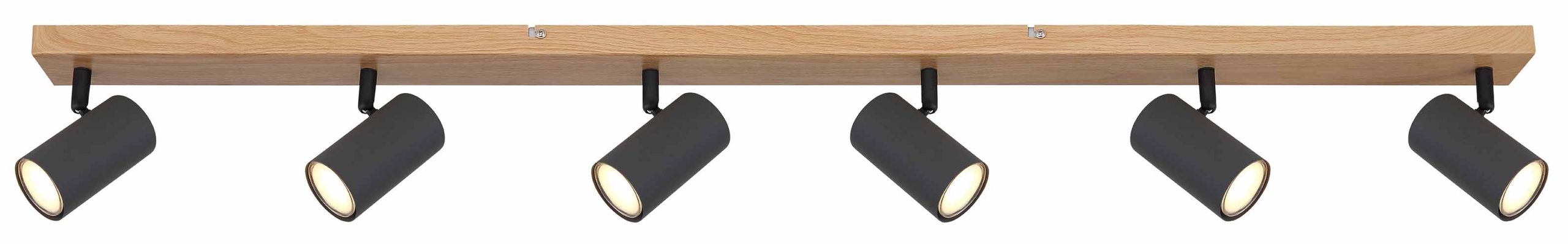 Barre naturelle 6 spots Globo Robby – Image 2