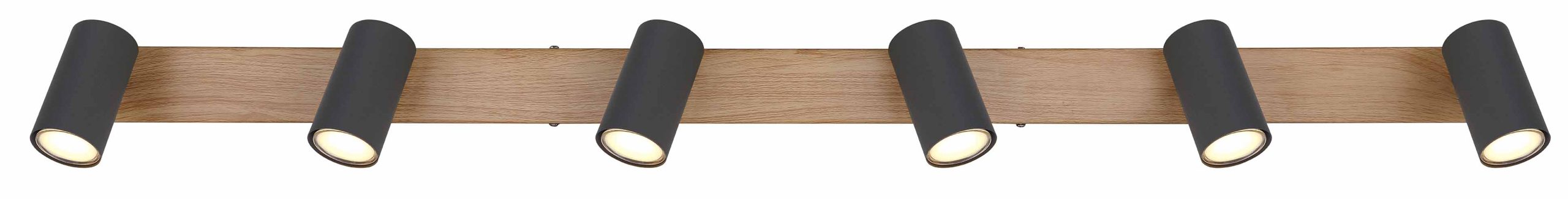 Barre naturelle 6 spots Globo Robby – Image 3