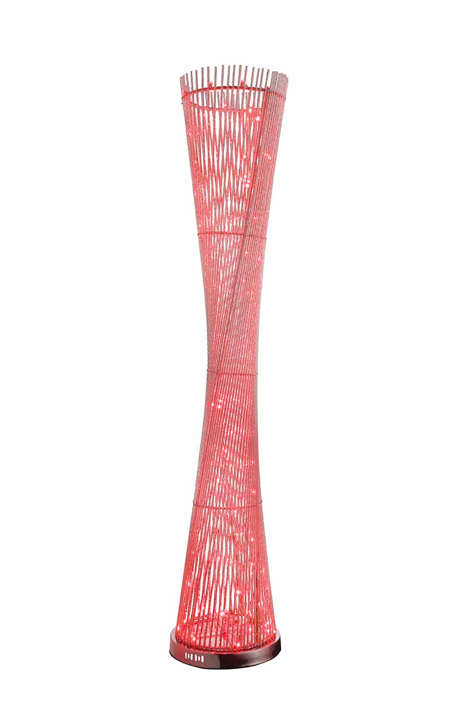 Lampadaire classique en aluminium argenté Globo Anton – Image 3