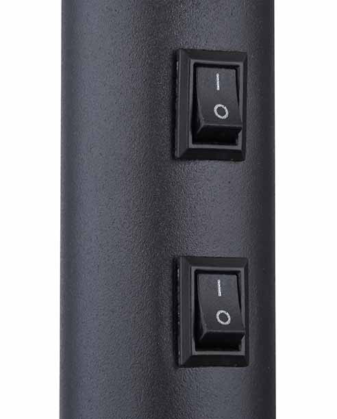 Plafonnier classique en métal blanc Globo Simone – Image 3