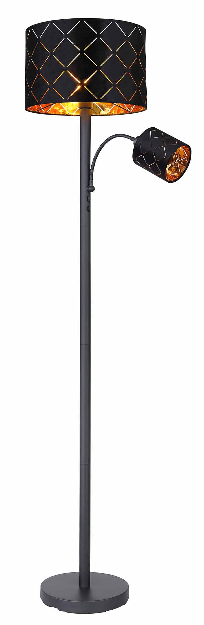 Plafonnier classique en métal blanc Globo Simone – Image 4