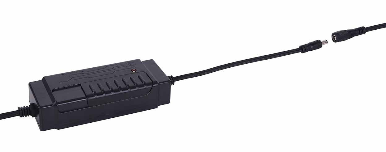 Lampadaire rural en métal noir Globo Felicitas – Image 3