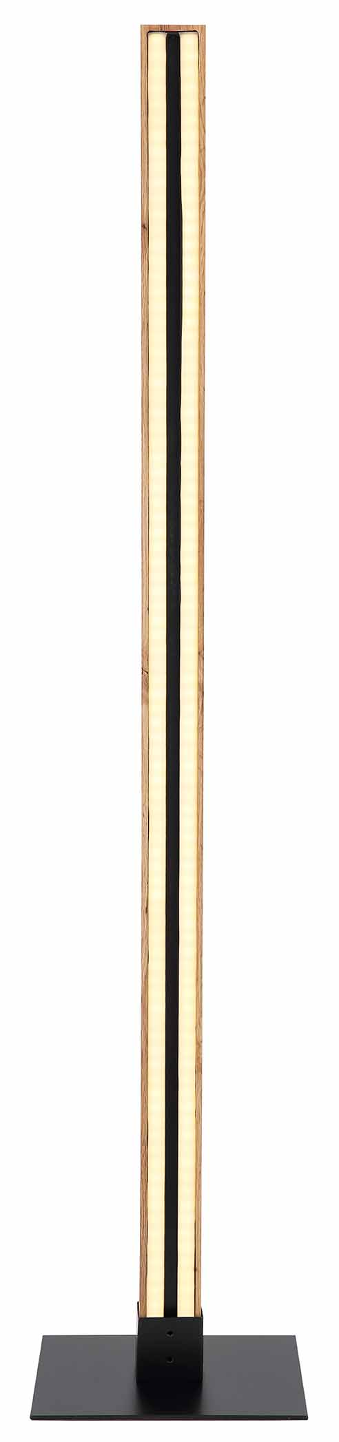 Lampadaire rural noir en métal Globo Doro – Image 2