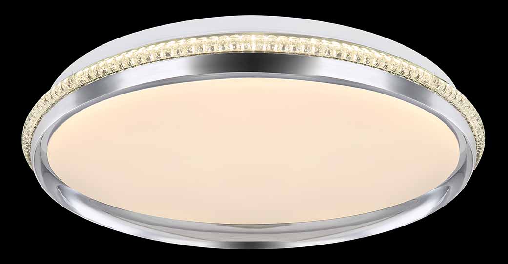 Lampe de plafond classique blanche ronde Globo Kalli – Image 4
