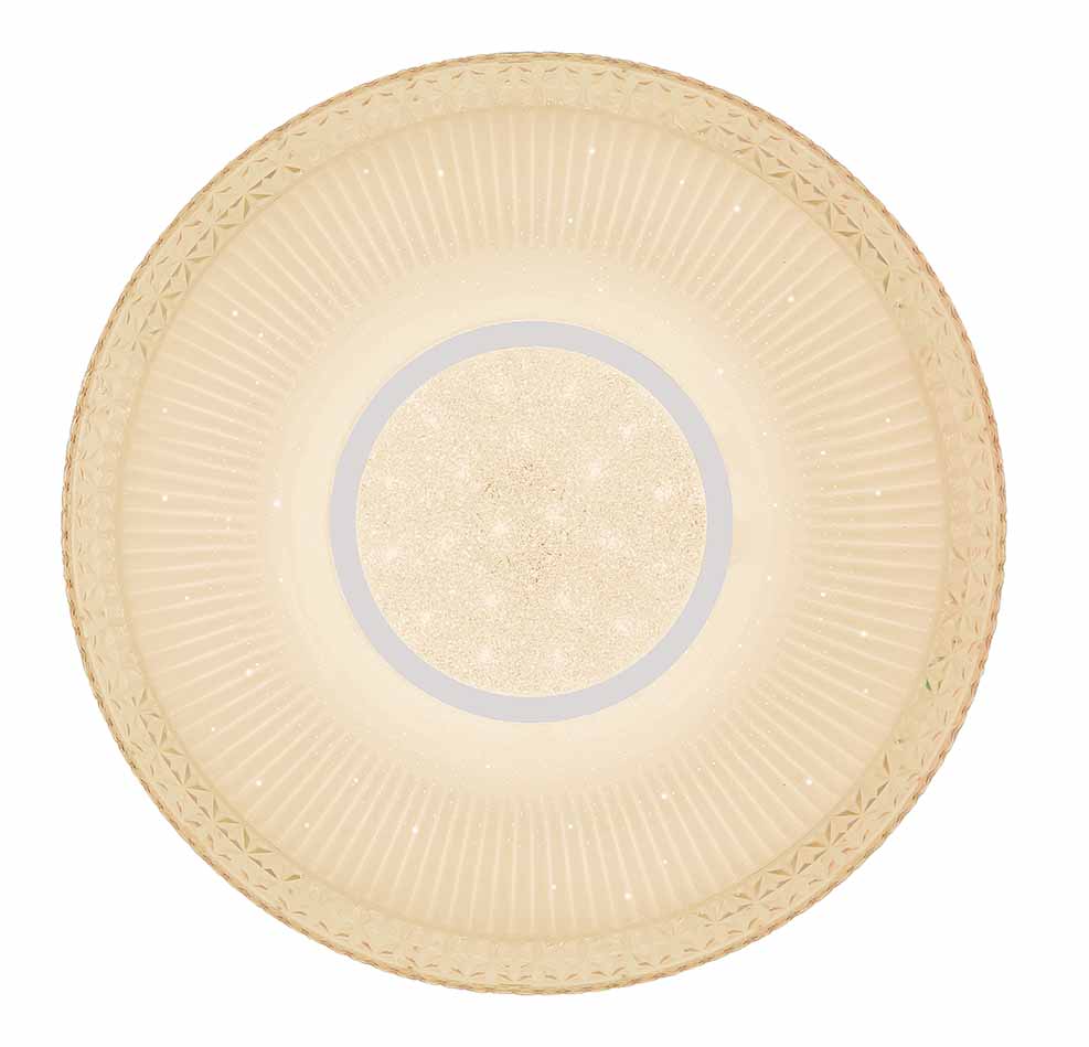 Lampe de plafond classique en métal blanc Globo Klemens – Image 2