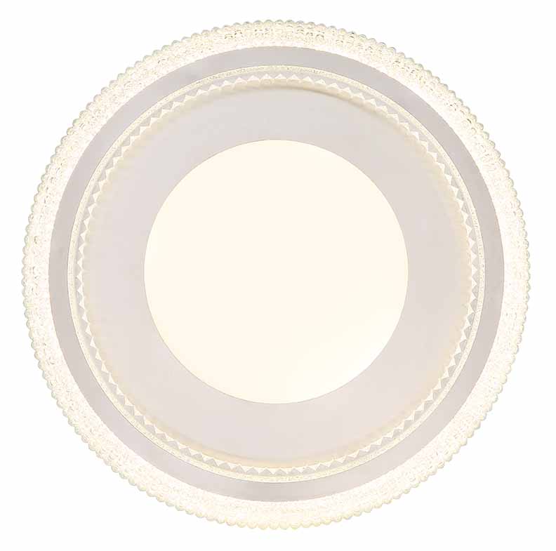 Lampe de plafond moderne en métal blanc Globo Sharper – Image 2